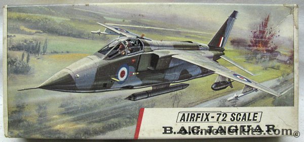 Airfix 1/72 BAC Jaguar, 391 plastic model kit